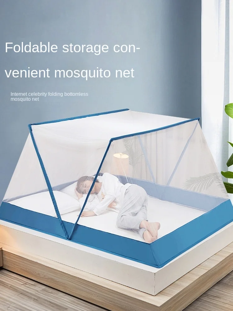 Mosquito proof net for household use in 2024, new bedroom, Mongolian yurt mosquito repellent cover, installation free, foldable,