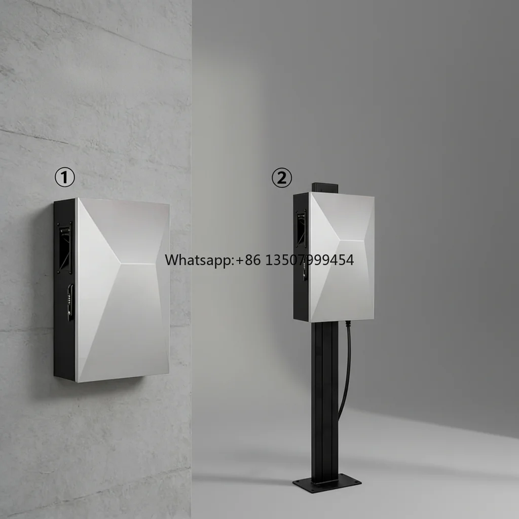 

New Outdoor IP65 Waterproof SPCC Steel EV Charger Protective Cabinet AC/DC Fit 10-Year Warranty 7kW Output Wall/Pedestal