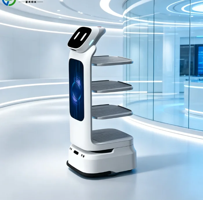 New Arrival Autonomous Delivery Robot Home Food Parcel Delivery Robot