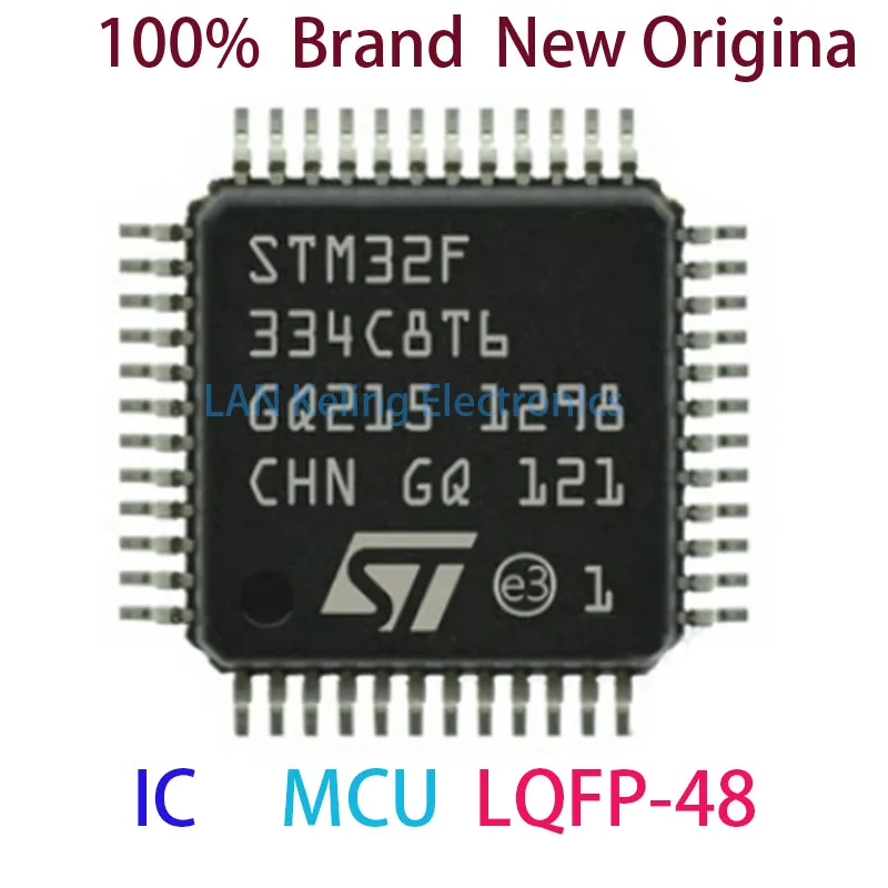 STM32F334C8T6 STM STM32F STM32F334 STM32F334C8 STM32F334C8T 100% Brand New Original IC MCU LQFP-48