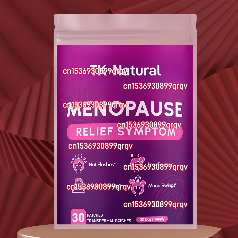 30 Patches Menopause Symptom Relief and Support Transdermal Patches for Women Provide Menopause Relief