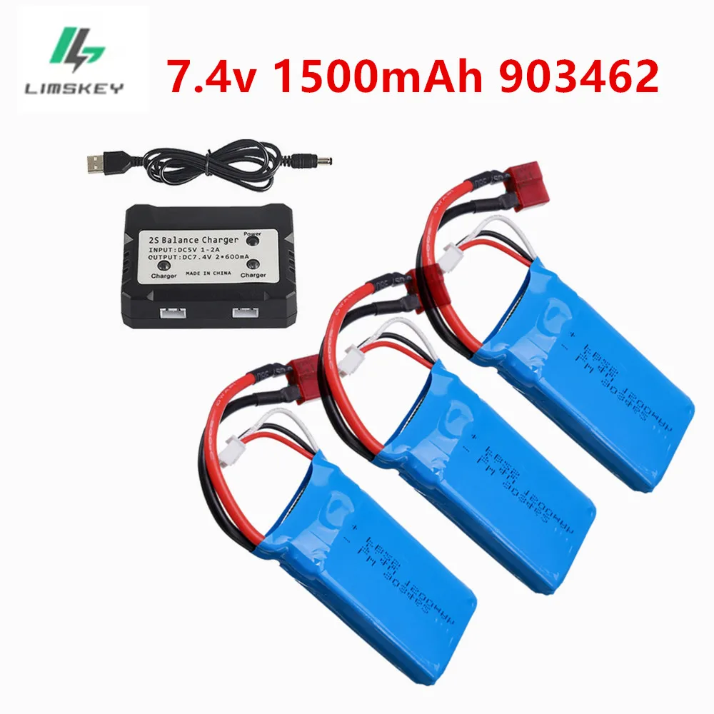 7.4V 1500Mah Lipo B…