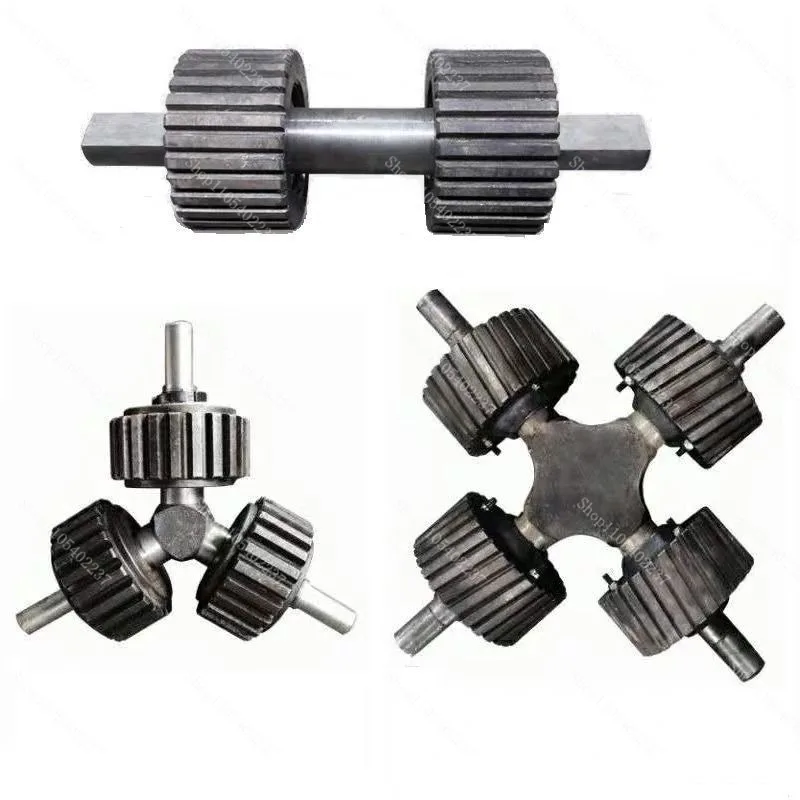 Feed Pellet Mill Roller Assembly, Spare Component For Animal Feed Granulator, Roller Fitting For Pelletizing Machine Maintenance