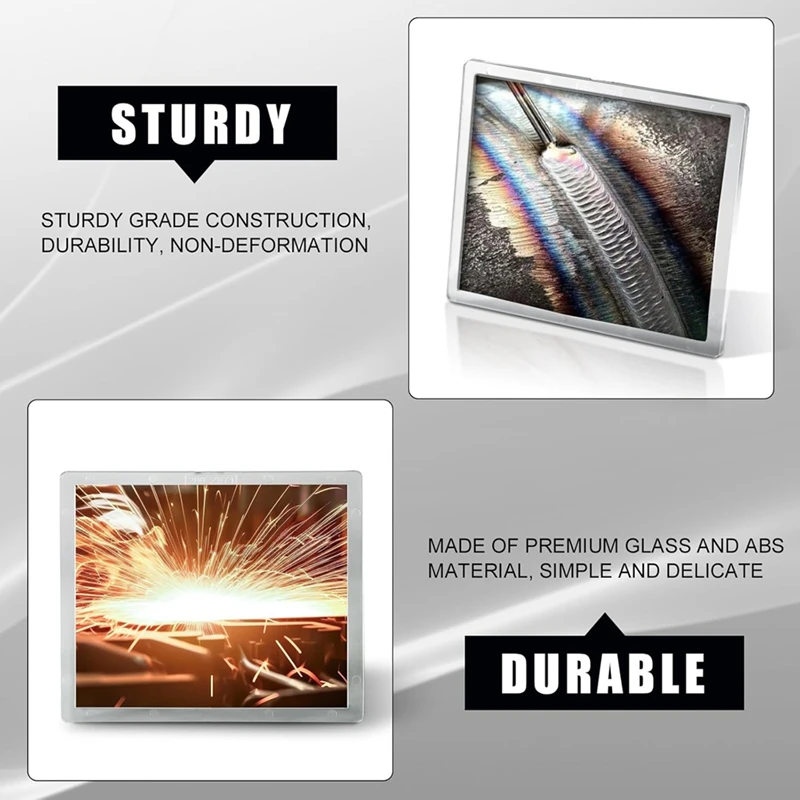 2 X 4.25 Welding Cheater Lens – 2.0 Magnification, Polycarbonate, Fits Most Welding Helmets, Eye Protection