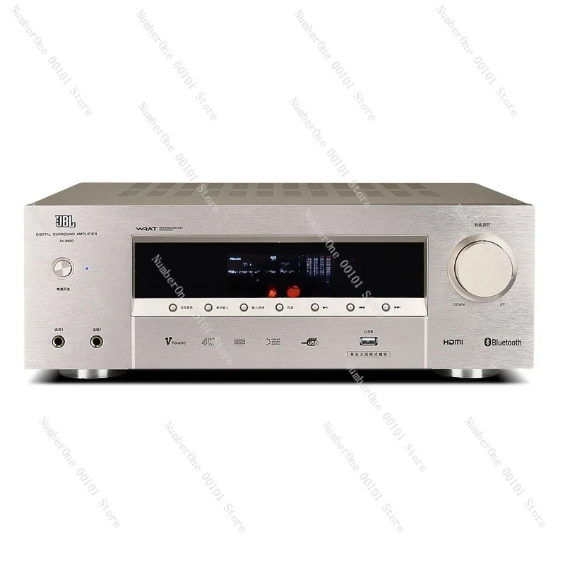 high power 5.1 power amplifier Bluetooth fiber coaxial HDMI home theater KTV karaoke lossless public amplifier