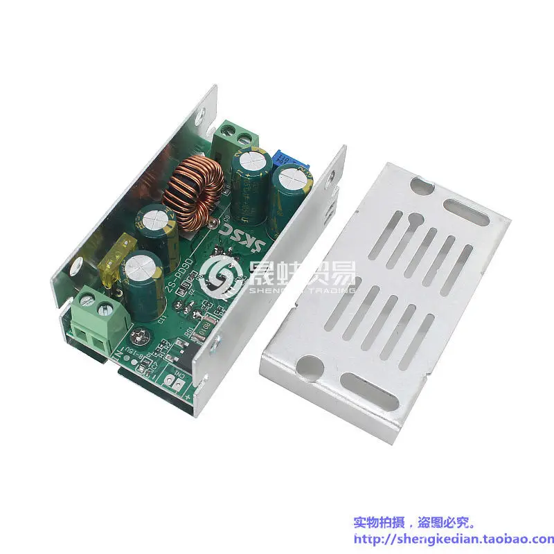 200WHigh-Power Adjustable Boost Power Module 24V48VLifting Plate12A 8-40L9-60Vwith Shell