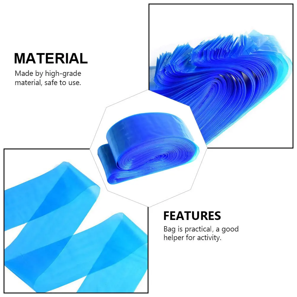 

100 шт., сумки для татуировок, одноразовые чехлы для шнуров с зажимами для защиты гигиены машины, крючки, рукава, сумка в наборе инструментов