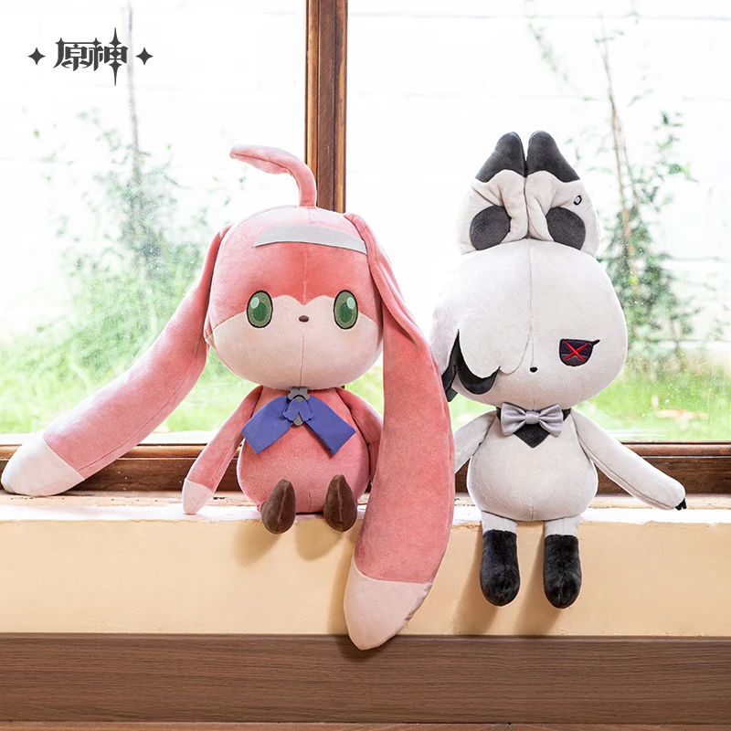 MiHoYo Official Genshin Impact Arlecchino Clervie Emberfire Theme Series Fireplace House Little Rabbit Plush Pendant Gift