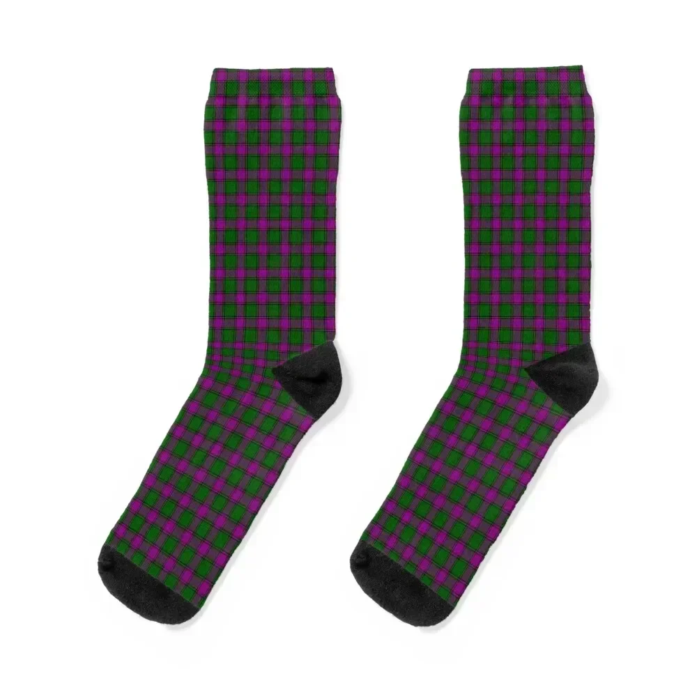 New Hampshire Tartan Socks bright garter anti slip football funny sock Running Socks Male Women's