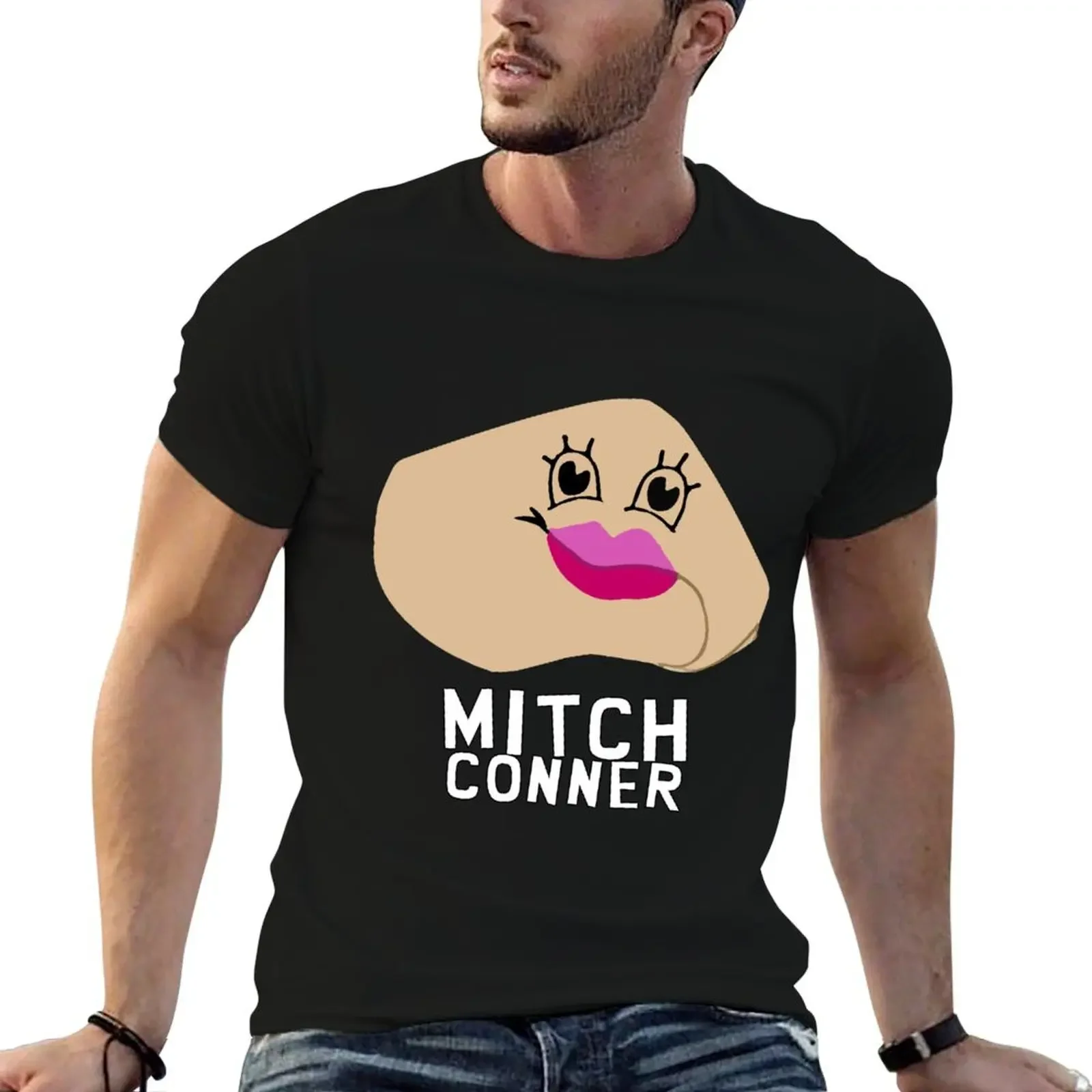 

Mitch Conner T-Shirt tees essential t shirt korean fashion Aesthetic clothing men clothing