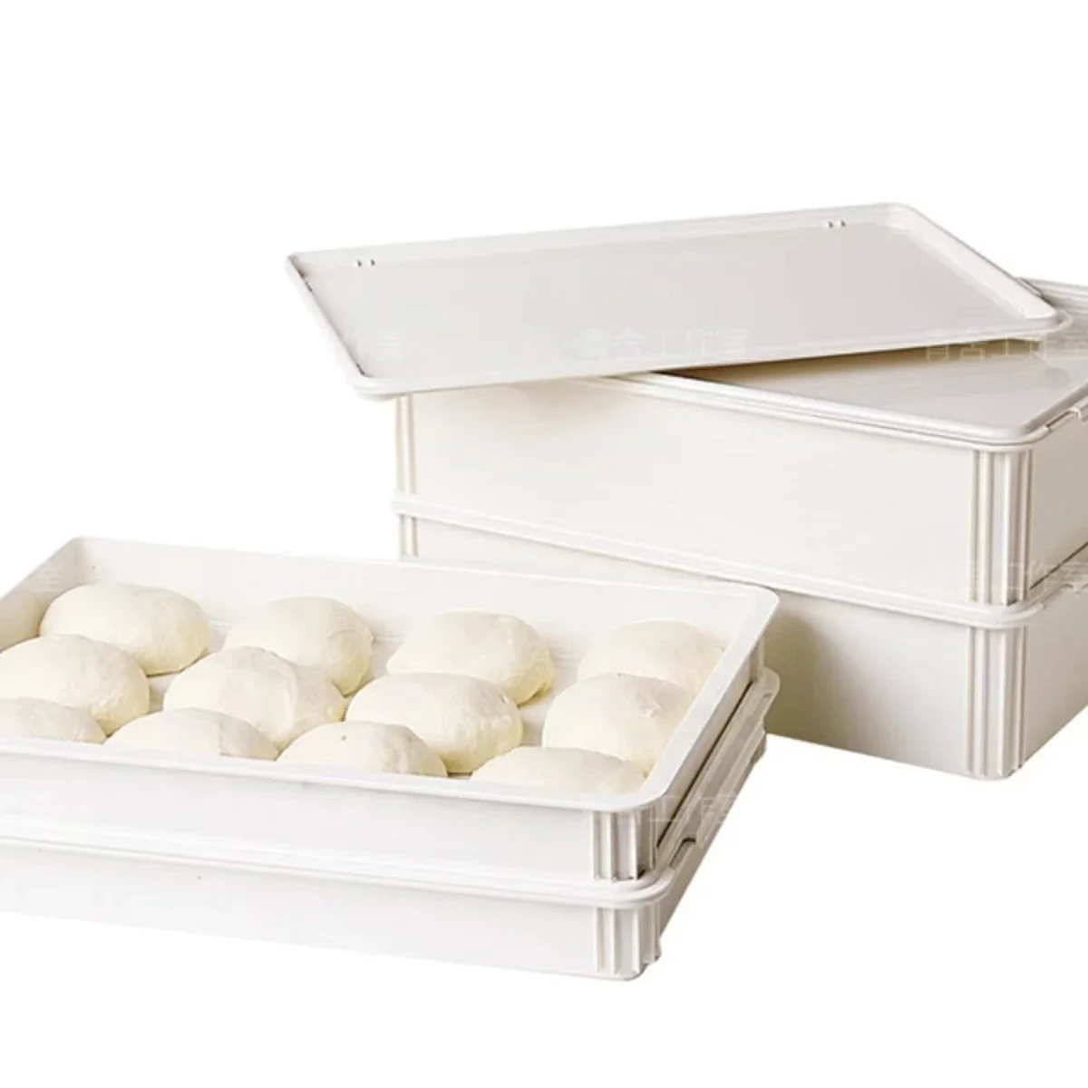 Caja de Fermentación para Masa de Pizza CAMBRO Americana, Caja de Almacenamiento, Caja de Fermentación, Certificación NSF