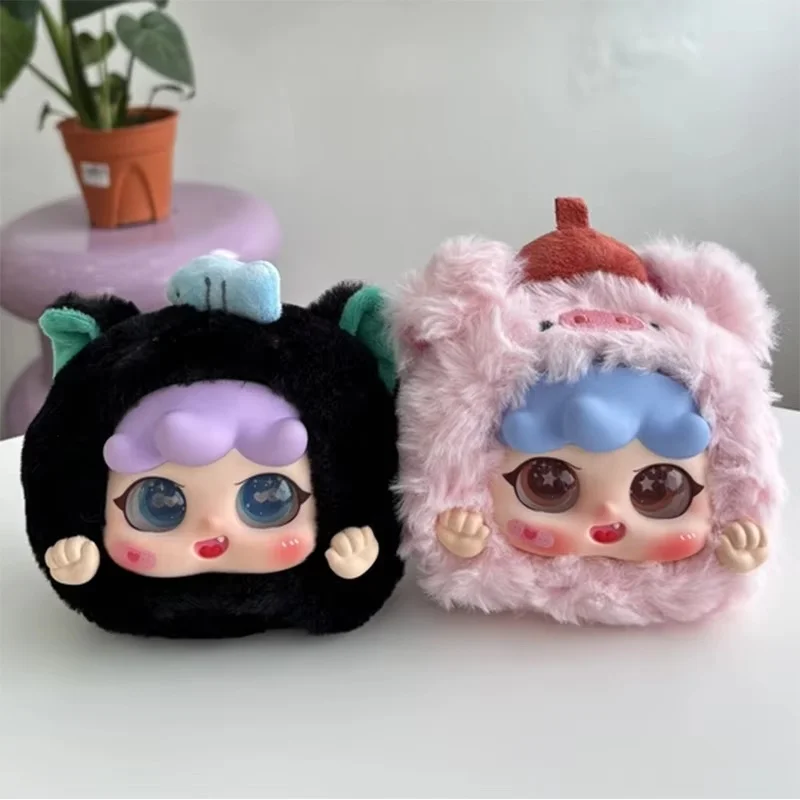 Genuine Baby Three Year Migo Animal Party Series Plush Blind Box Trendy Toy Cute Dolls Desktop Ornament Birthday Toy