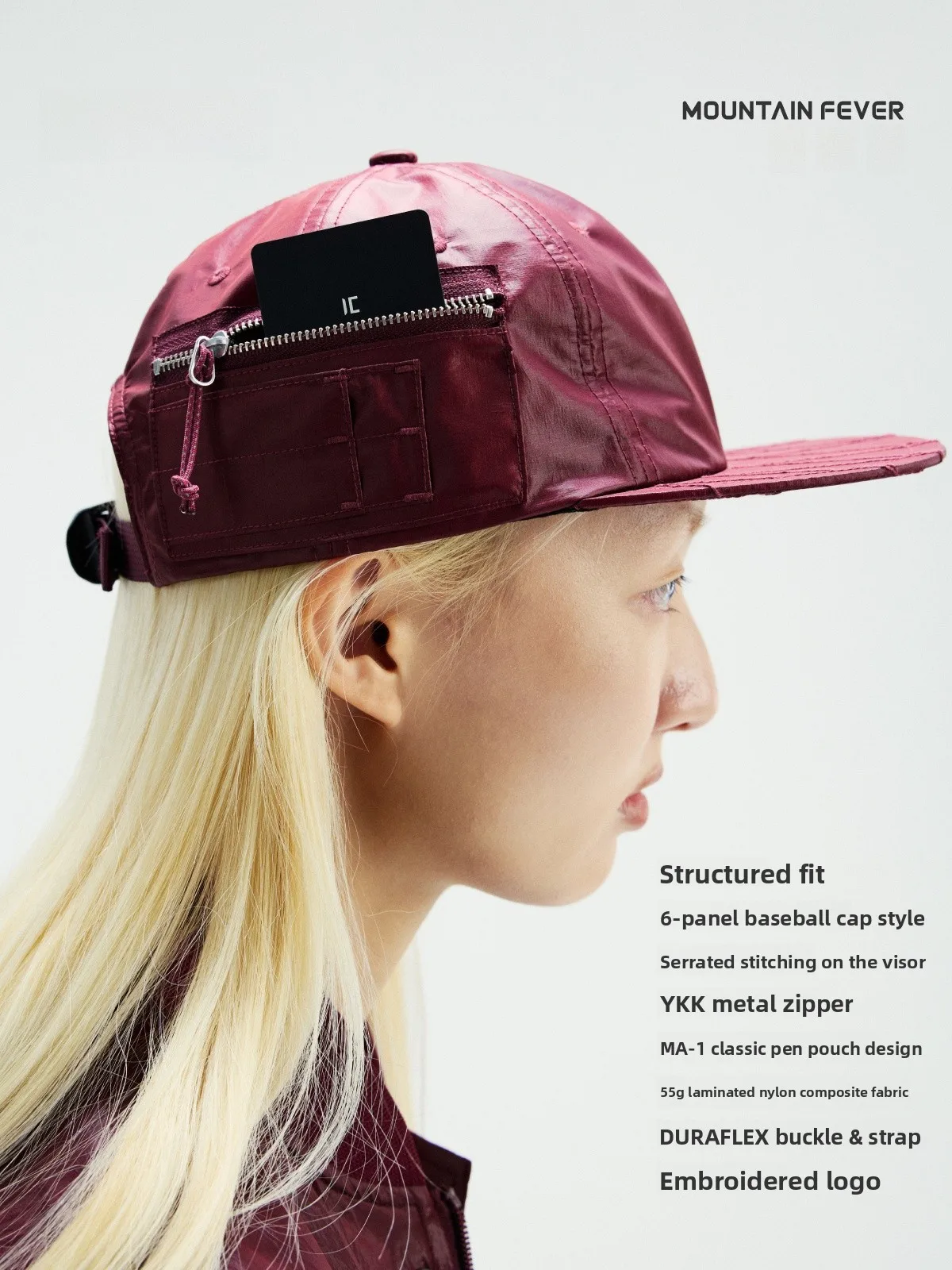 Etui-a-crayons-reglable-ma1-a-fermeture-eclair-leger-en-metal-et-nylon-mountainr-ss26-casquette-de-baseball-processus-de-couture-universel-quatre-saisons