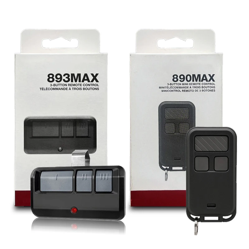 Work With CHAMBERLAIN 953EV 956EV LiftMaster 890MAX 893MAX 895MAX 891LM 893LM Garage Door Opener Security+ 2.0 310/315 / 390 MHz