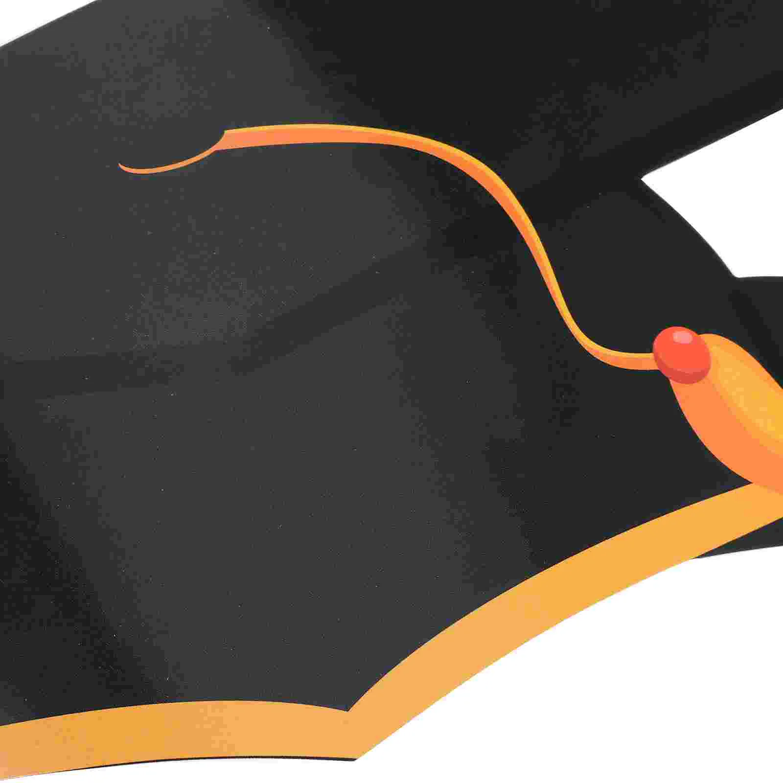 36 قطعة قبعة التخرج للأطفال الطبيب ورقة DIY قبعة قابل للتعديل السائبة السوداء حزب تفضل قبعات الطفل #6