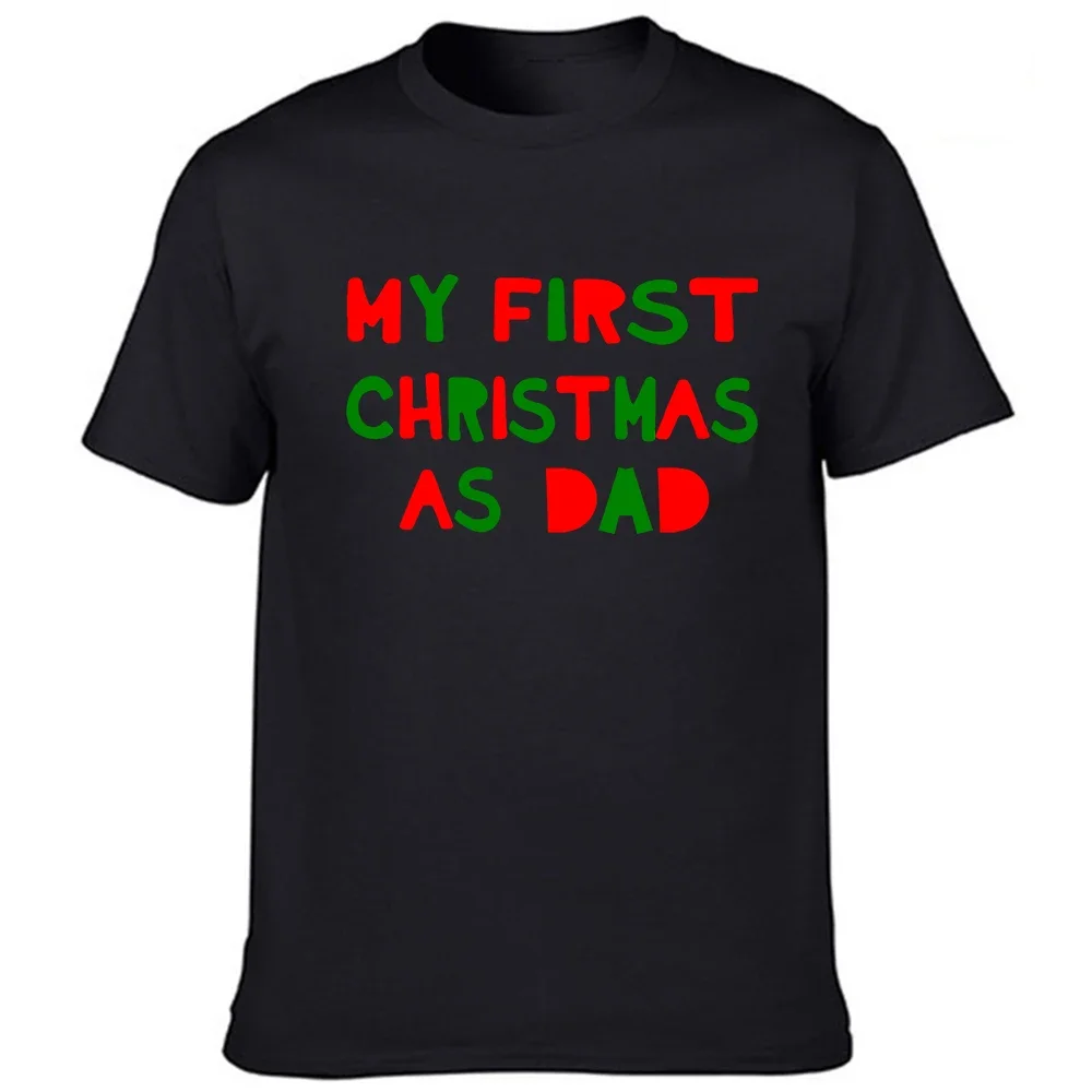 Christmas As Dad Mom Family Xmas Matching T-shirt Graphic Clothes Casual and breathable tops