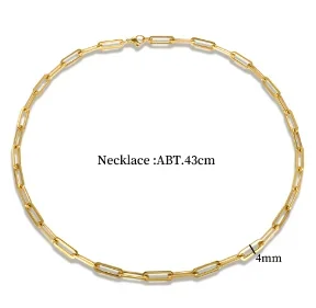 

Stainless Steel Vintage Textured Delicate Necklace