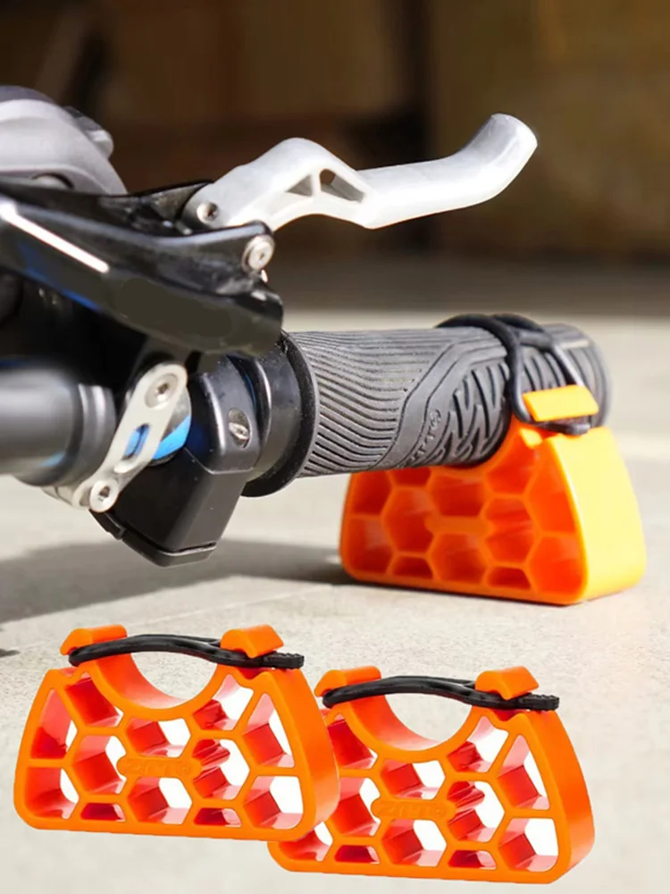 AliExpress NONE 2pcs Bike Handlebar Stand Clip-On Stabilizer for Inverted Parking Stable BIKE Maintenance Repair Tool for 30~34mm grips
