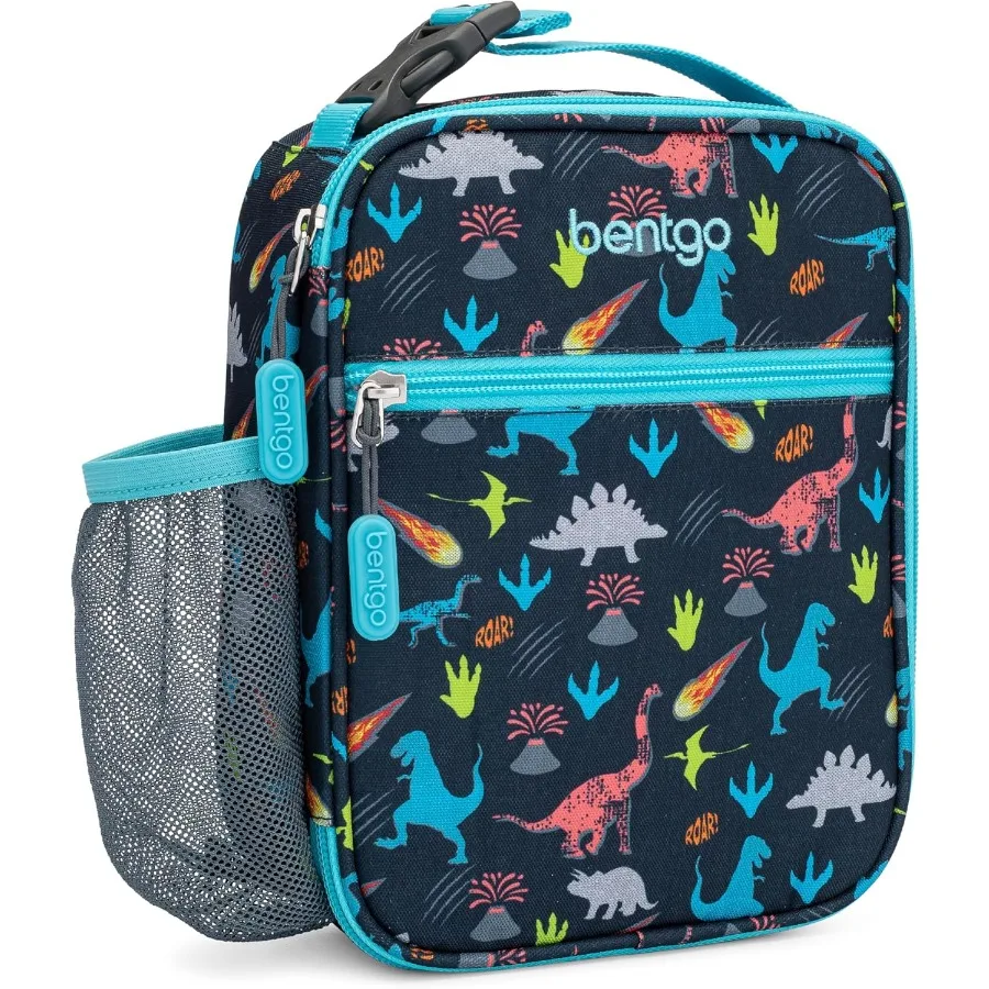 

Insulated Lunch Tote for Ages 3+ WaterResistant Reusable Lunch Bag with Lightweight Durable Design Features Dedicated Water Bot