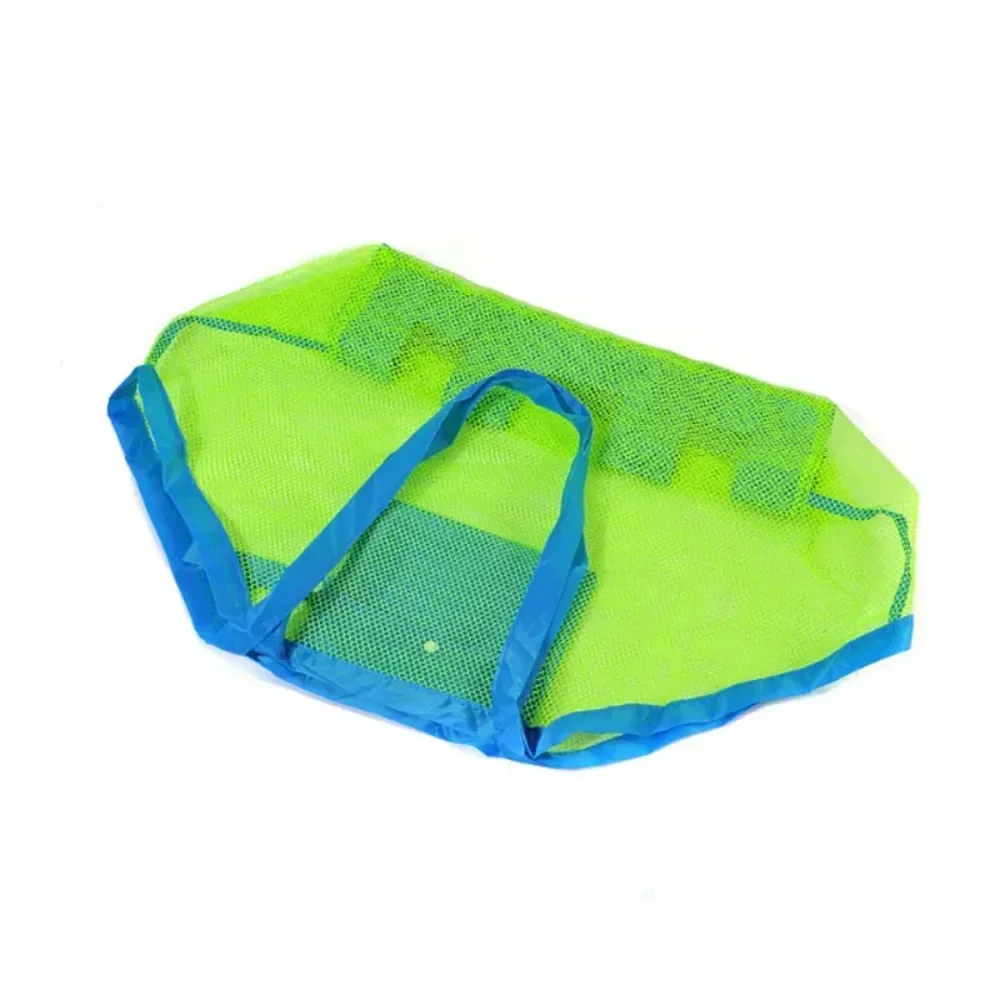 1pc Outdoor Beach Bag Foldable Mesh Swimming Bag For Children Beach Toy Baskets Storage Bag Kid Outdoor Swimming Waterproof Bags