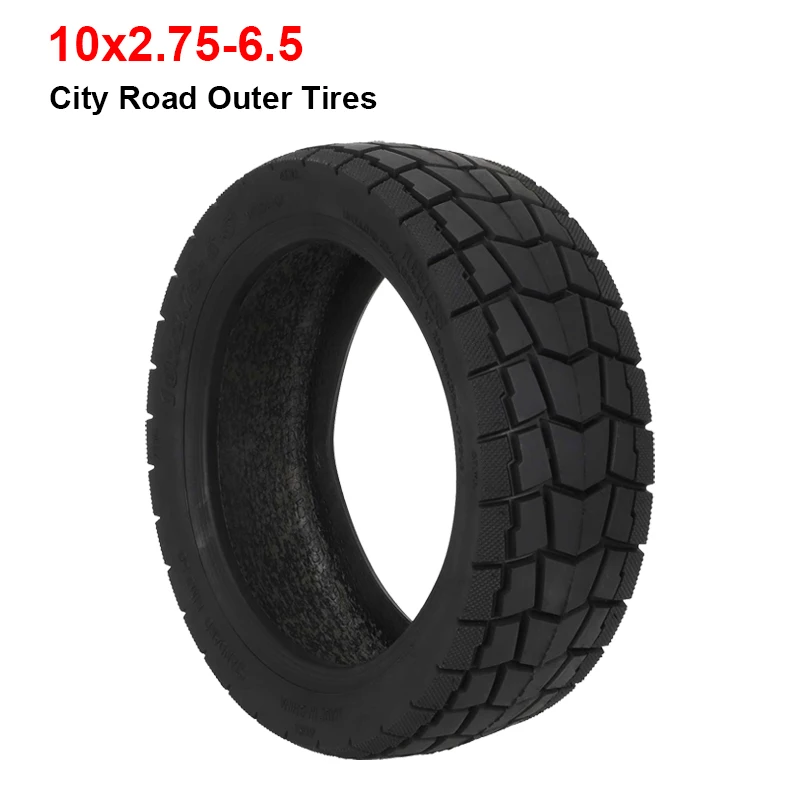 

10x2.75-6.5 Outer Tire 10 Inch City Road Tires for Speedway 5 Dualtron 3 Electric Scooter Tubeless Off-road Tyre Replace