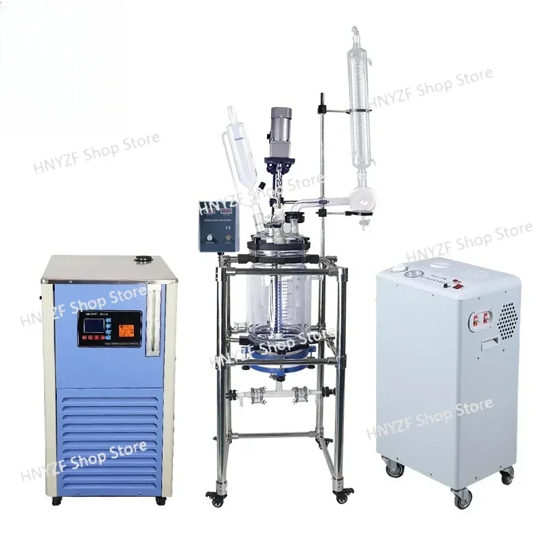 10L  Lab Jacketed Glass Reactor