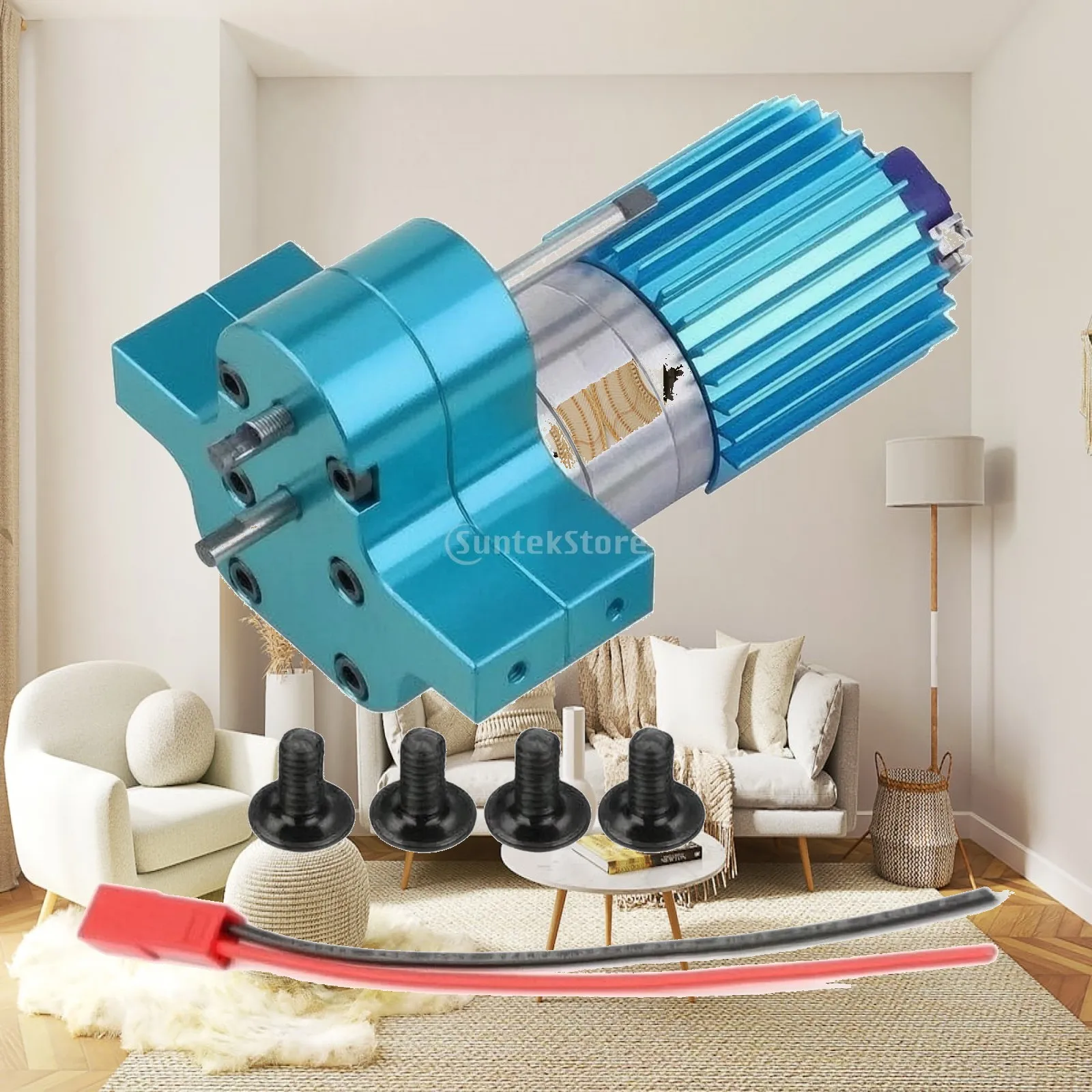 Reduction Gear Car Metal Geared DC Motor 6V for RC Truck Model Repair Upgrade Part