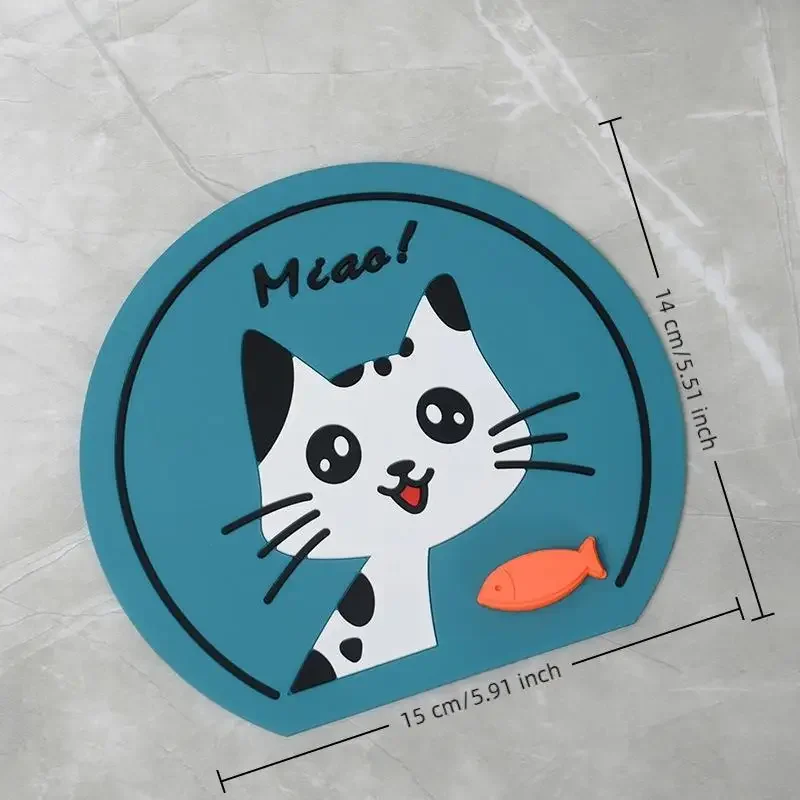 

Крышка слива для канализационного пола, дезодоратор, кошачья лягушка, силиконовый уплотнительный коврик для ванной комнаты, дезодорирующий коврик, кухонный туалет, коврик для защиты от насекомых