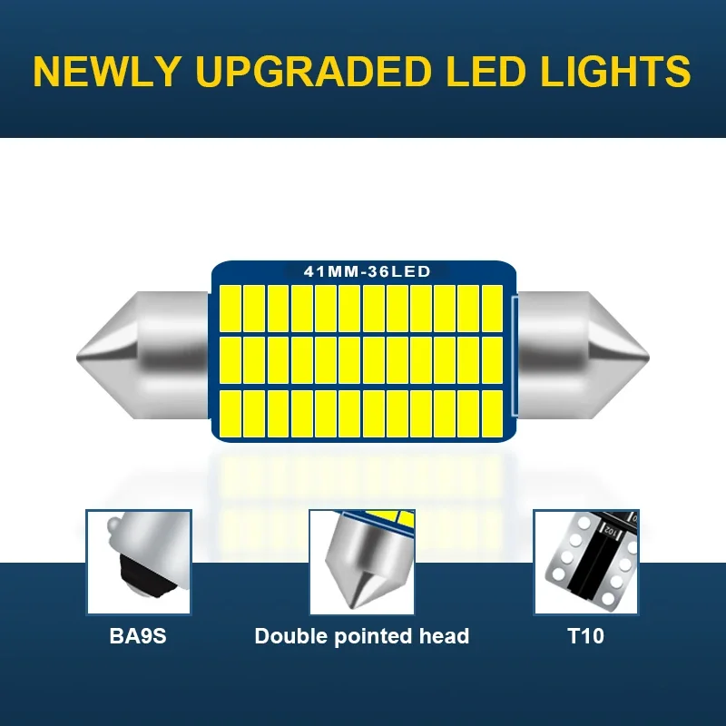 Canbus For Ford Fusion 2006 2007 2008 2009 2010 2011 2012 Vehicle LED Interior Light Kit Map Dome Trunk License Plate Lamp