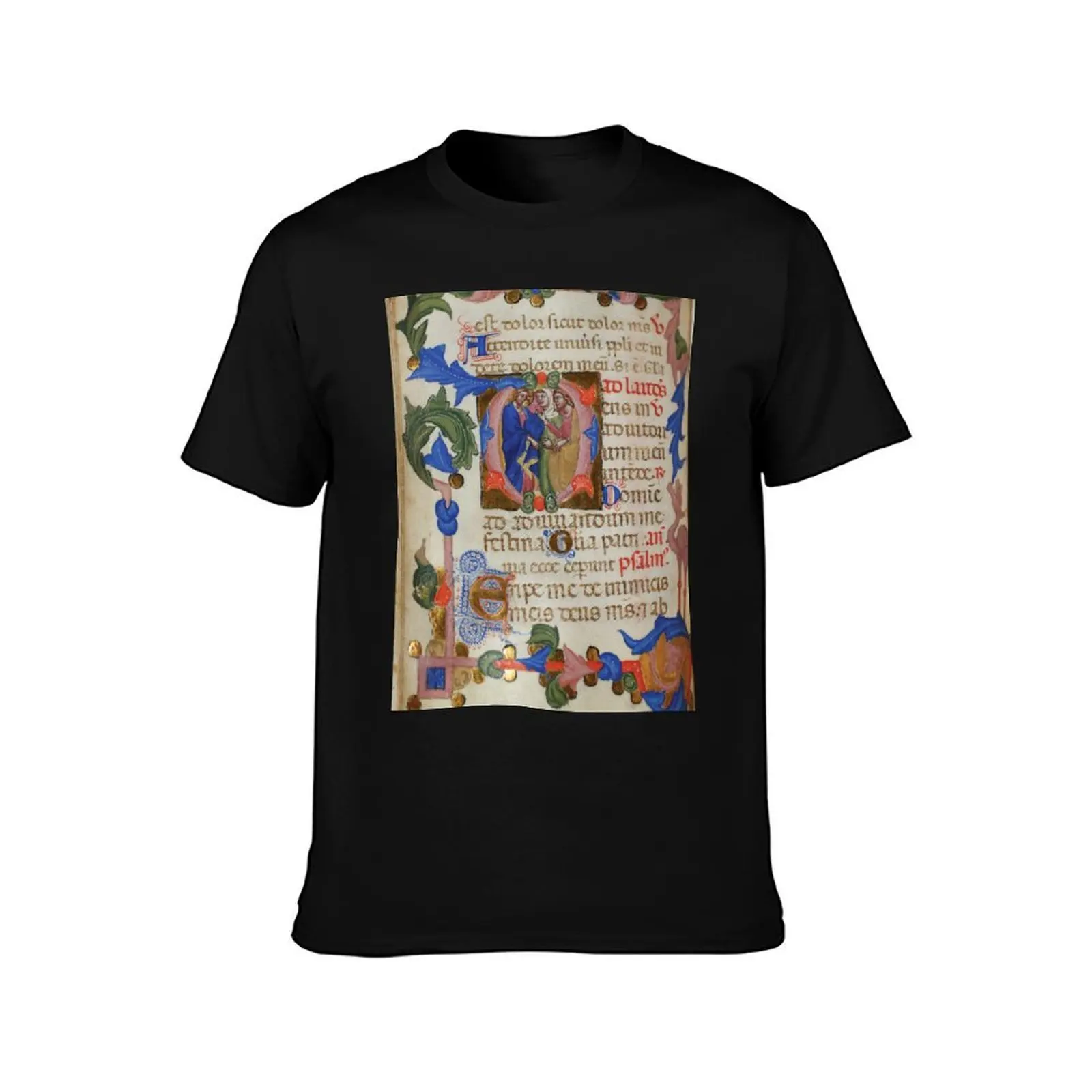 Italian book of hours, circa 1375 T-Shirt Quick Dry Travel T-Shirt