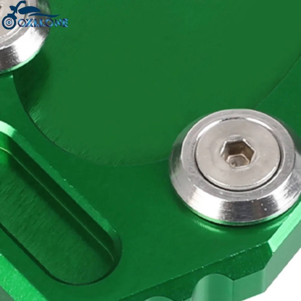 FOR Kawasaki Z1000 R Z1000SX 2011-2023 Motorcycle Accessories Kickstand Foot Side Stand Sidestand Extension Pad Support Plate