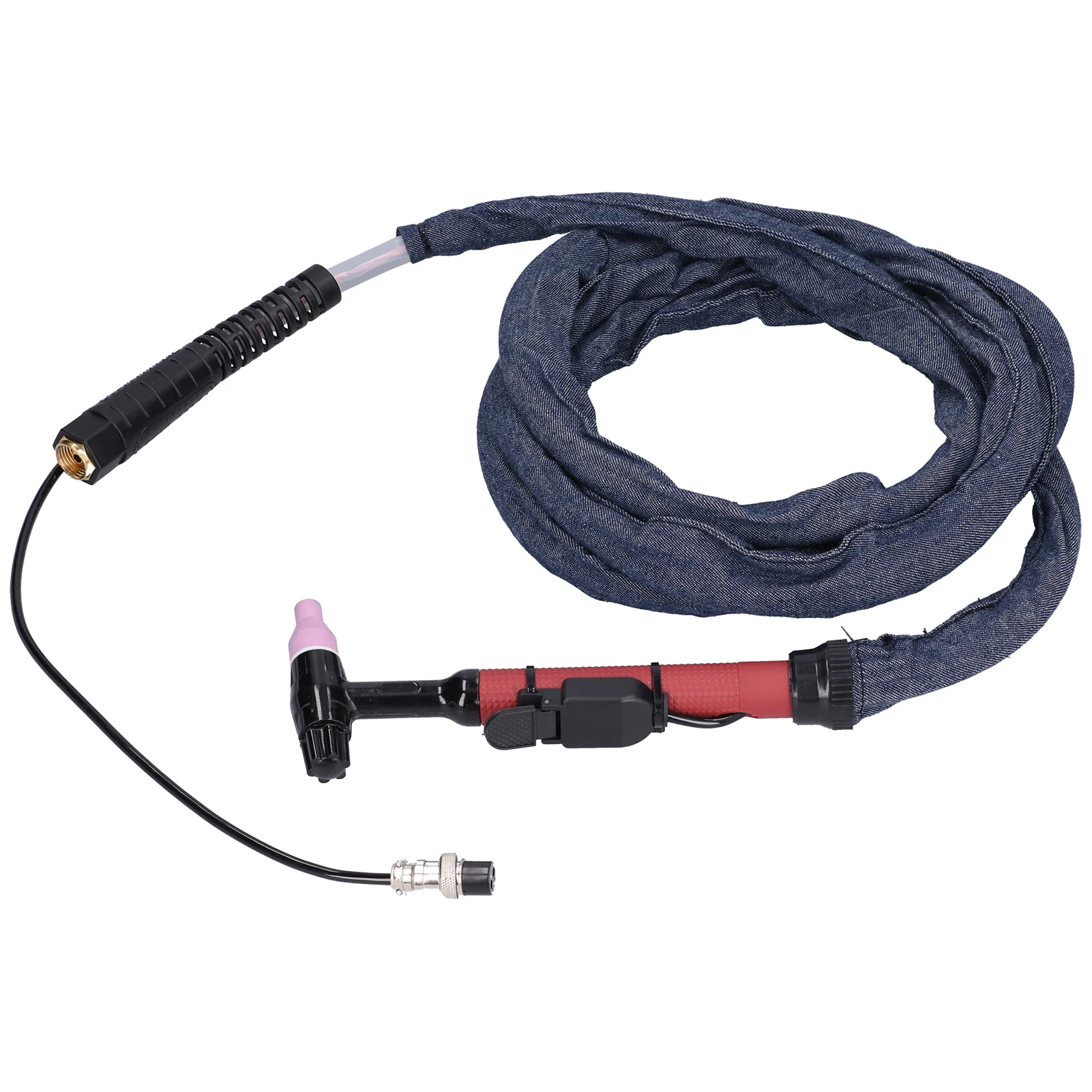 Argon Arc Welding Set Flexible Head Flame Retardant TIG Welder Torch with Protective Cloth Cover for QQ150 for Industry