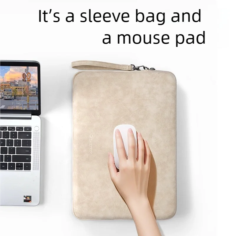 Laptop Sleeve Case 13 13.6 14 15.4 15.6 16Inch For HP DELL Notebook bag Carrying Bag Macbook Air Pro 13.3 M5 M4 Shockproof Case