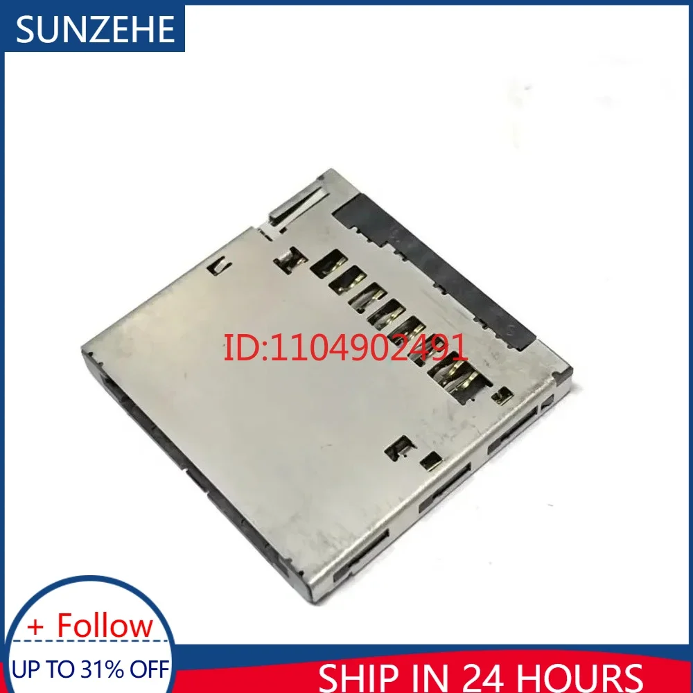New Original SD Memory Card Slot for Sony RX100 WX320 WX350 NEX-5N NEX-5R NEX-5T NEX-3 W690 W730 A7M3 Camera Repair Part