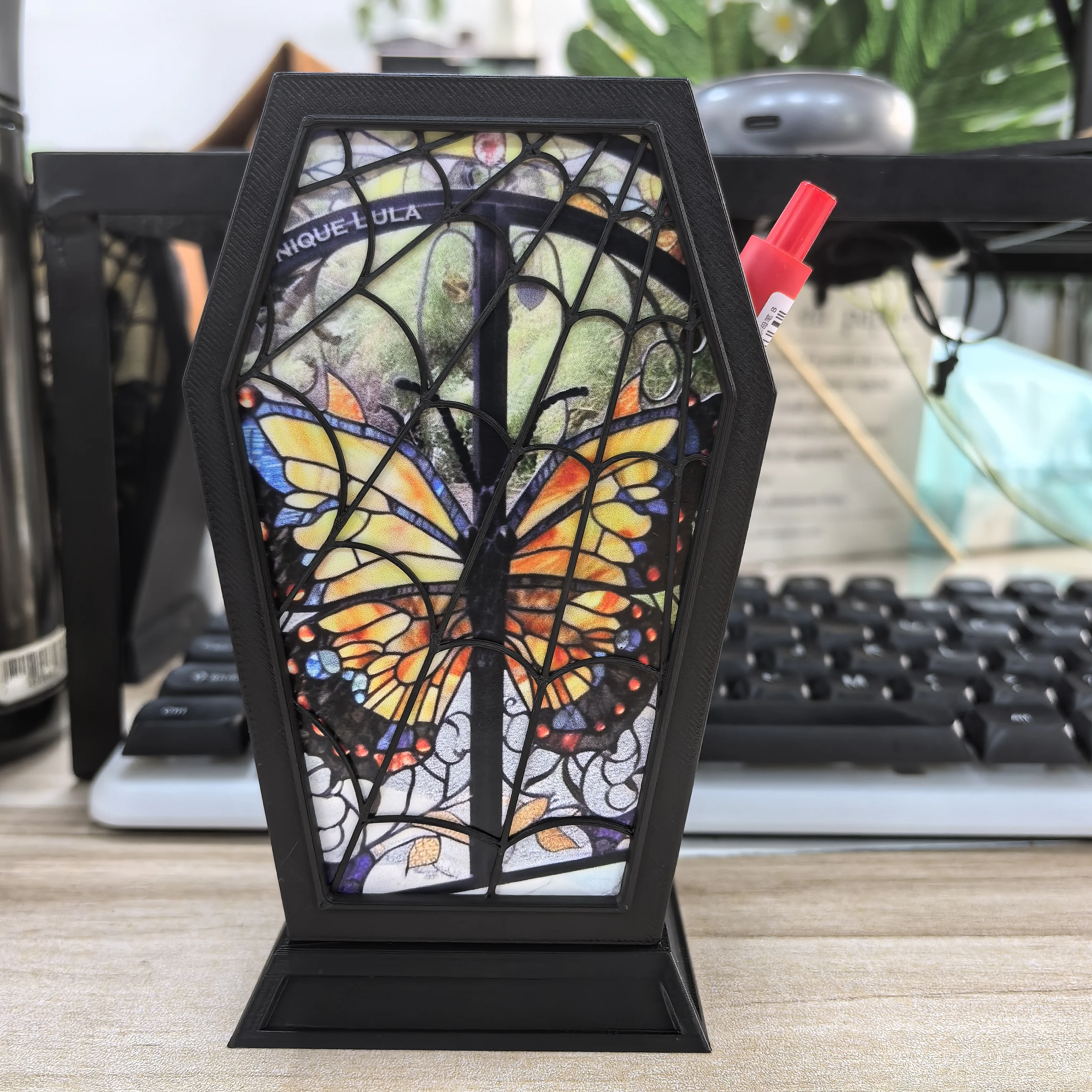 porta-lapis-vintage-de-vidro-manchado-com-borboleta-alada-e-teia-de-aranha-gotica-estilo-dark-academia-organizador-de-mesa-decoracao-de-mesa-de-bruxaria-presente