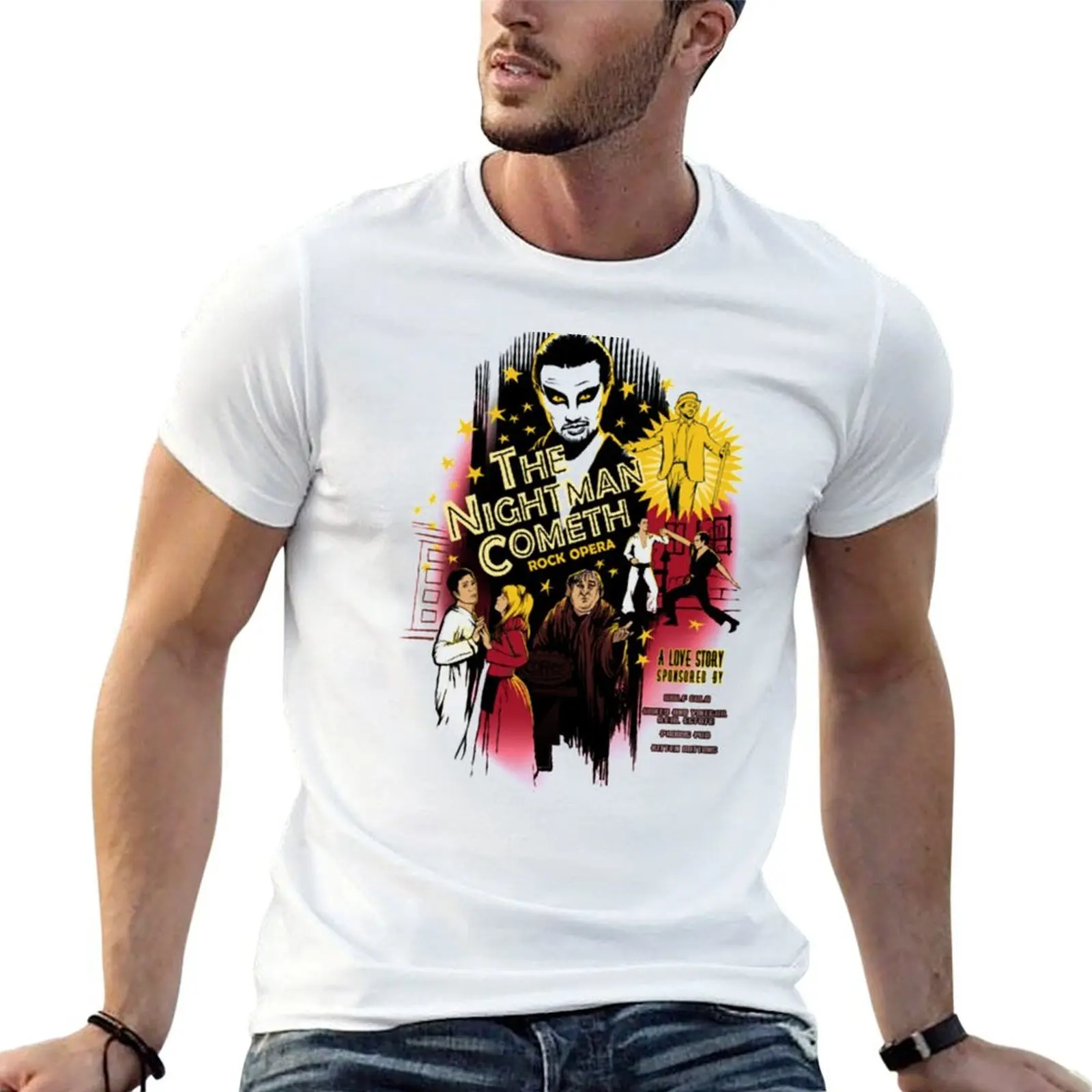 

The Nightman Cometh T-Shirt man t shirt designer mens graphic t shirts T-Shirt
