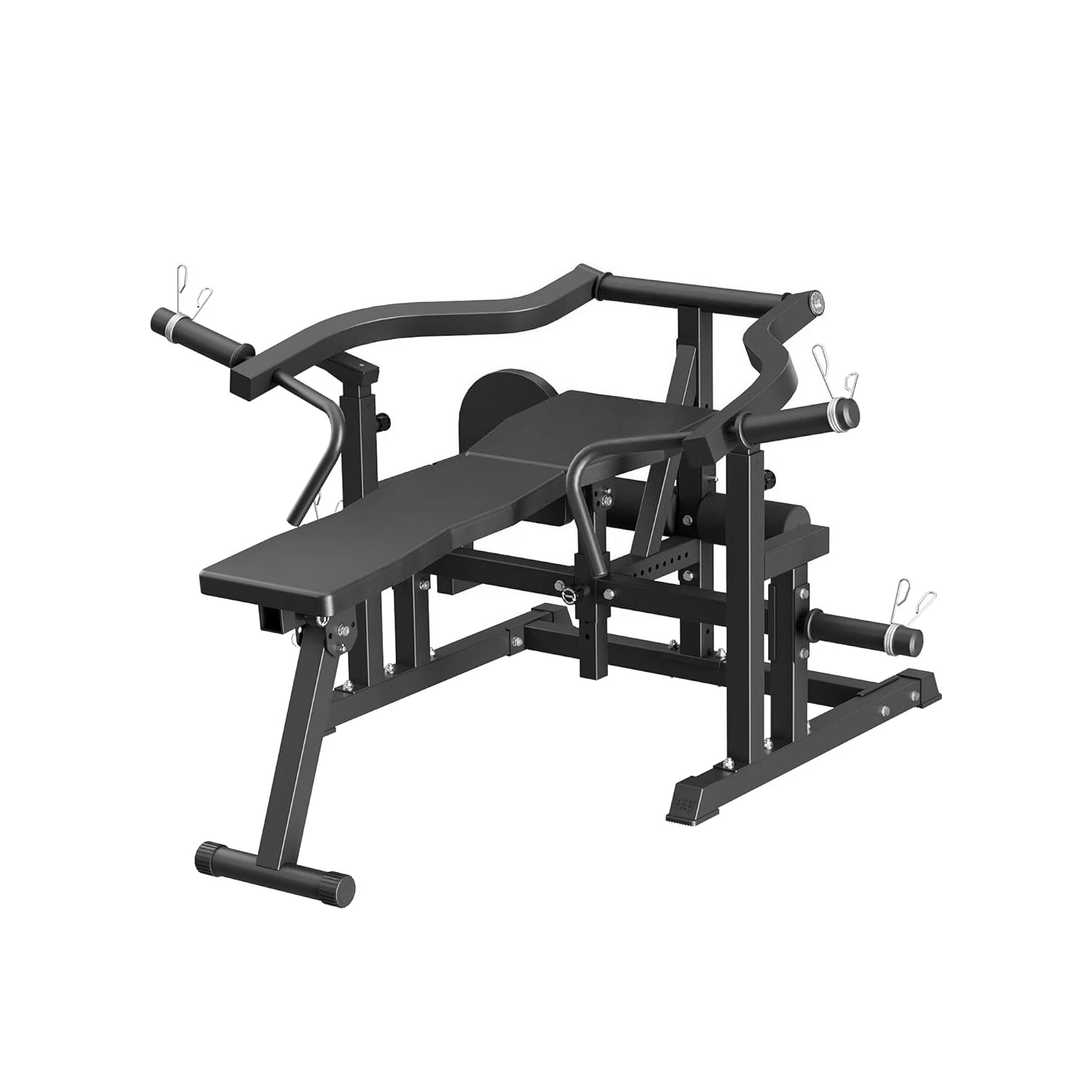 Rack de Press de Banca P1 con Brazos Independientes – Press de Banca Ajustable Plano e Inclinado para Ejercicios de Pecho y Abdominales, Personalizable
