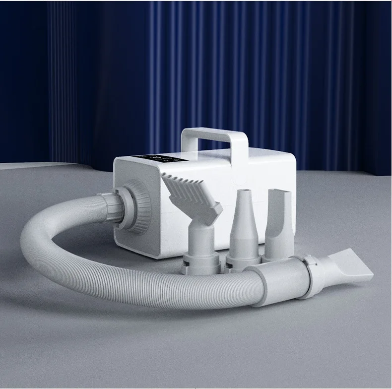 High-Power Silent Pet Hair Dryer for Large Dogs and Cats, Professional Water Blower for Grooming and Drying
