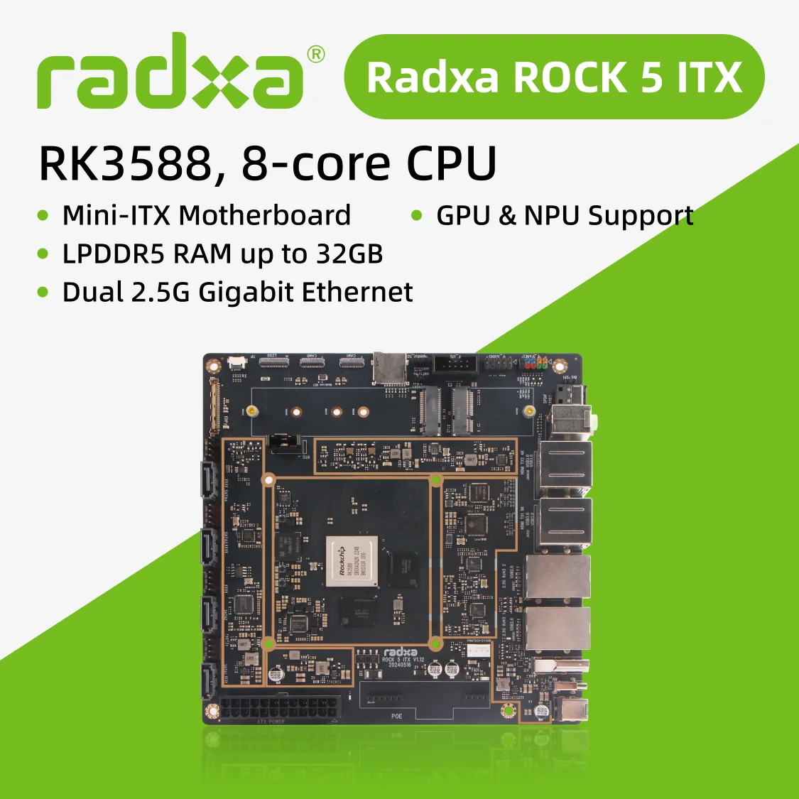 Radxa Rock 5 Itx, R… - image