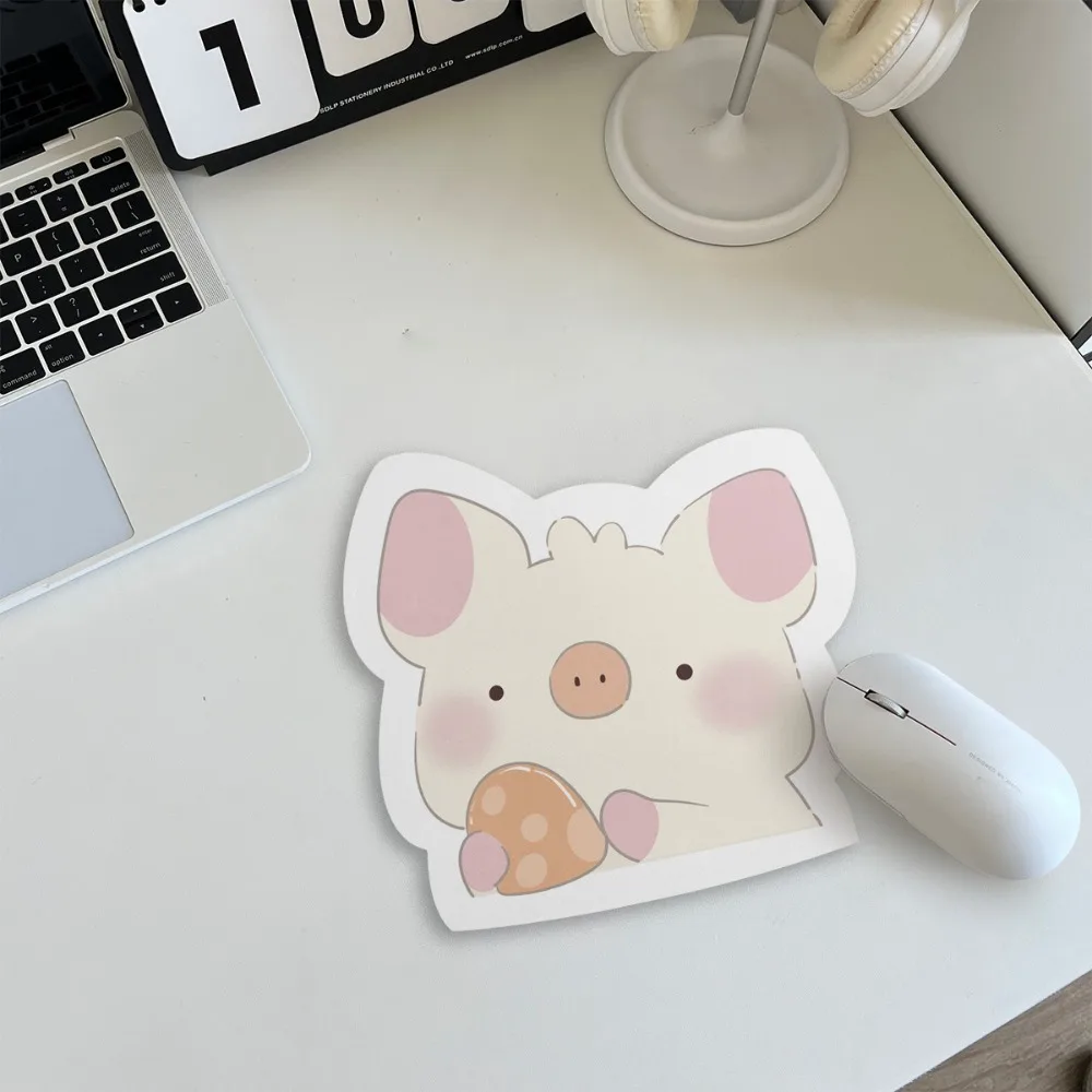 Anti-slip Cute Animals Mouse Pad Thickened Stain Resistant Desk Cushion Smooth Surface Comfortable Girls Mousepad Study Table
