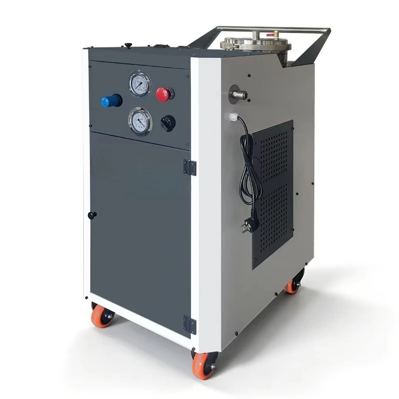 Custom OEM Carbon Steel Pneumatic Oil Slag Removal Machine Pump Motor 1 Year Multi-function Integrated for Industrial Use