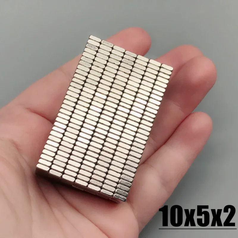 أداة الثلاجة المغناطيس 20/50/100/200/500/1000 قطعة شكل مكعبة 10x5x2 مللي متر مكتب المطبخ للديكور المنزل 10*5*2 هوك لتقوم بها بنفسك Imane