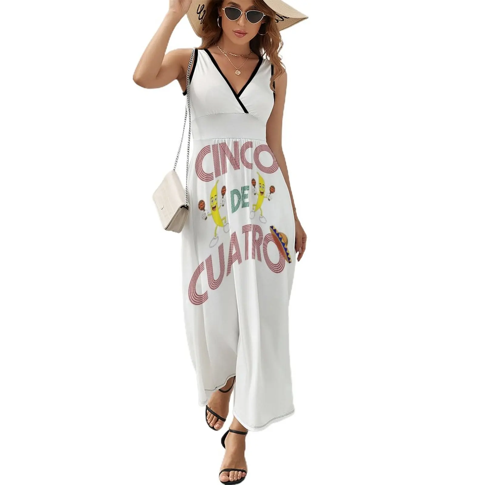 

Cinco De Cuatro Sleeveless Dress Women's summer dresses Long dress woman