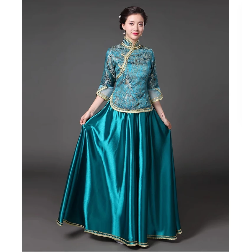 

Древний костюм, классический танцевальный костюм, квадратный танцевальный костюм, китайский костюм для выступлений гучжэн, женское свадебное платье