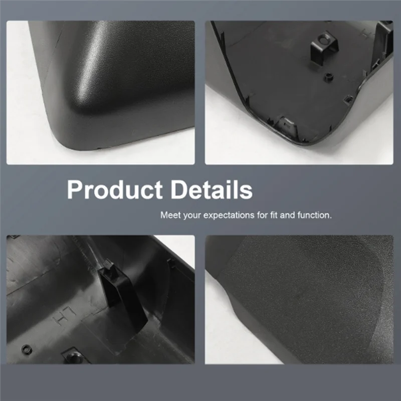 A80X-الجانب الأيسر مرآة الرؤية الخلفية غطاء مرآة غطاء الكسوة ل جيب رانجلر JL 2018-2023 68361961AA 68361960AA