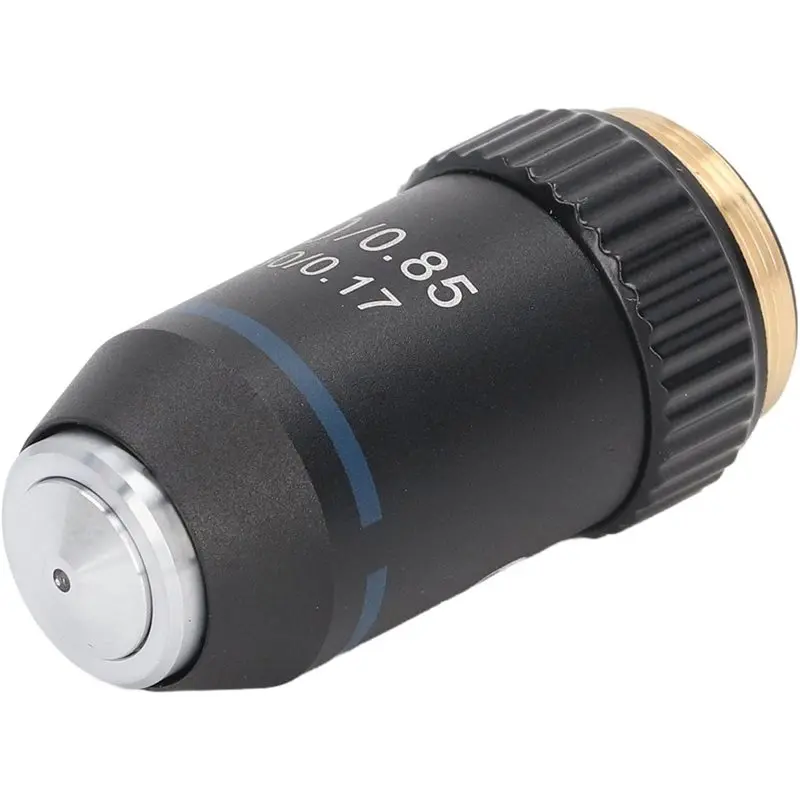 ABAE-60X Microscope Objective Lens 20.2Mm Thread Compound Microscope