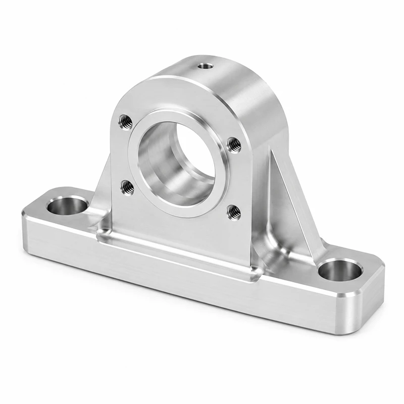 

CNC Machining Service Custom Precision Aluminum Alloy Mechanical Bearing Support Components