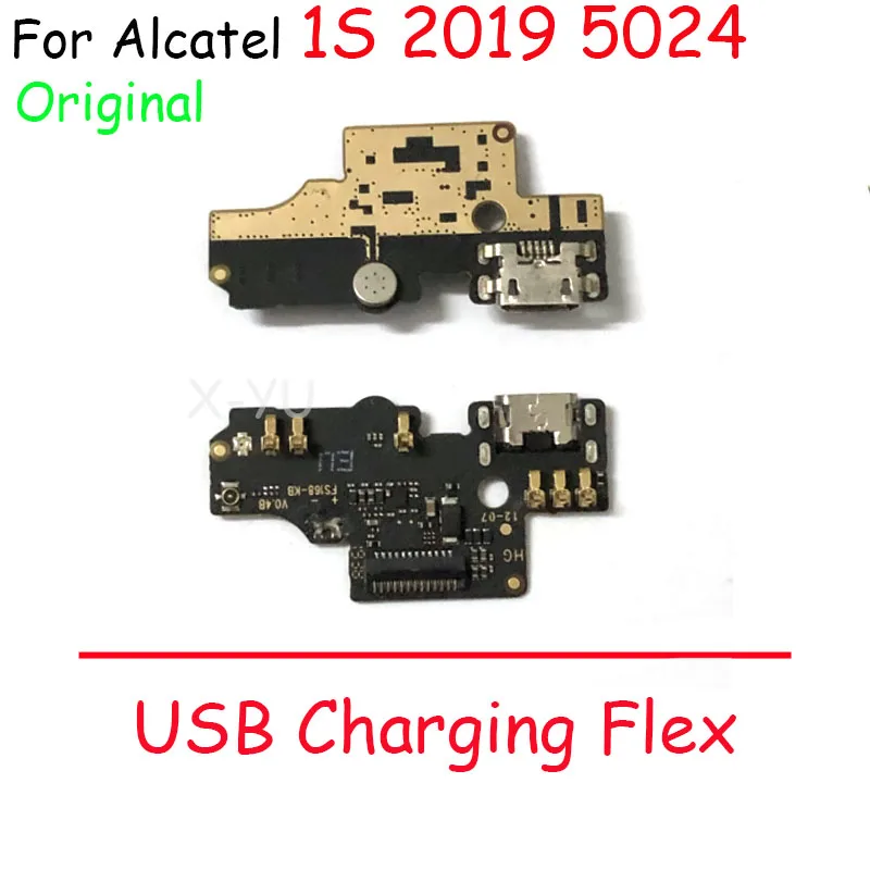 For Alcatel 1S 2019 5024 5024D 5034K / 1S 2021 6025 6025H 6025D USB Charging Dock Connector Port Board Flex Cable