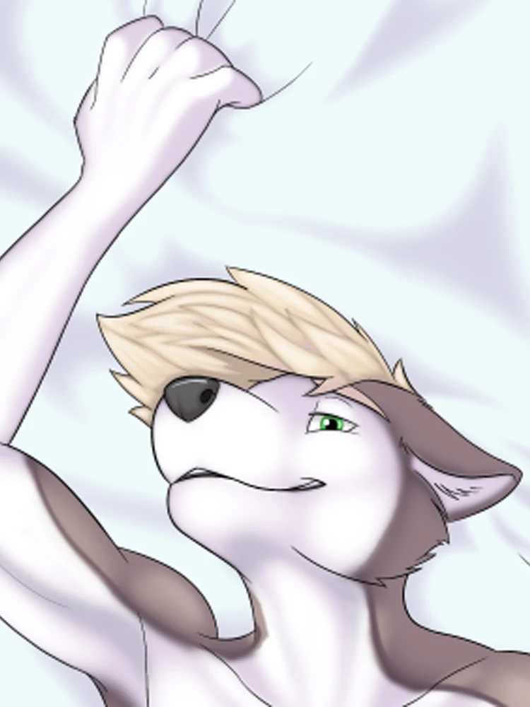 Furry Husky Anime Dakimakura Pillow Cover Double Sided Print Hugging Body Pillow Case Multi Size 120-180cm