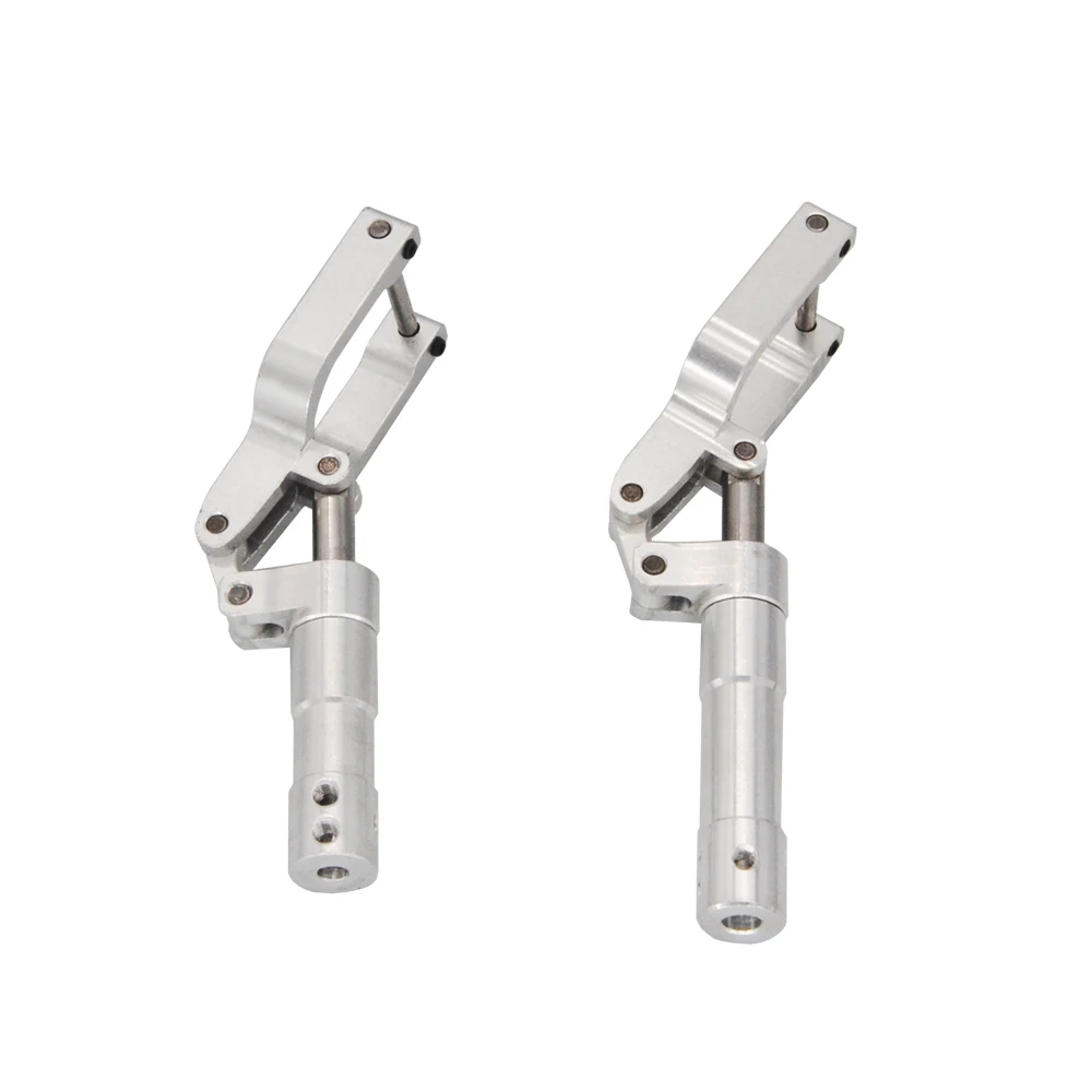 Un trou de 4mm/5mm, amortissement des genoux, train d'atterrissage absorbant les chocs, hauteur 95mm à 165mm, trépied de choc à vis sans fin pour modèle d'avion RC de 2 à 4kg